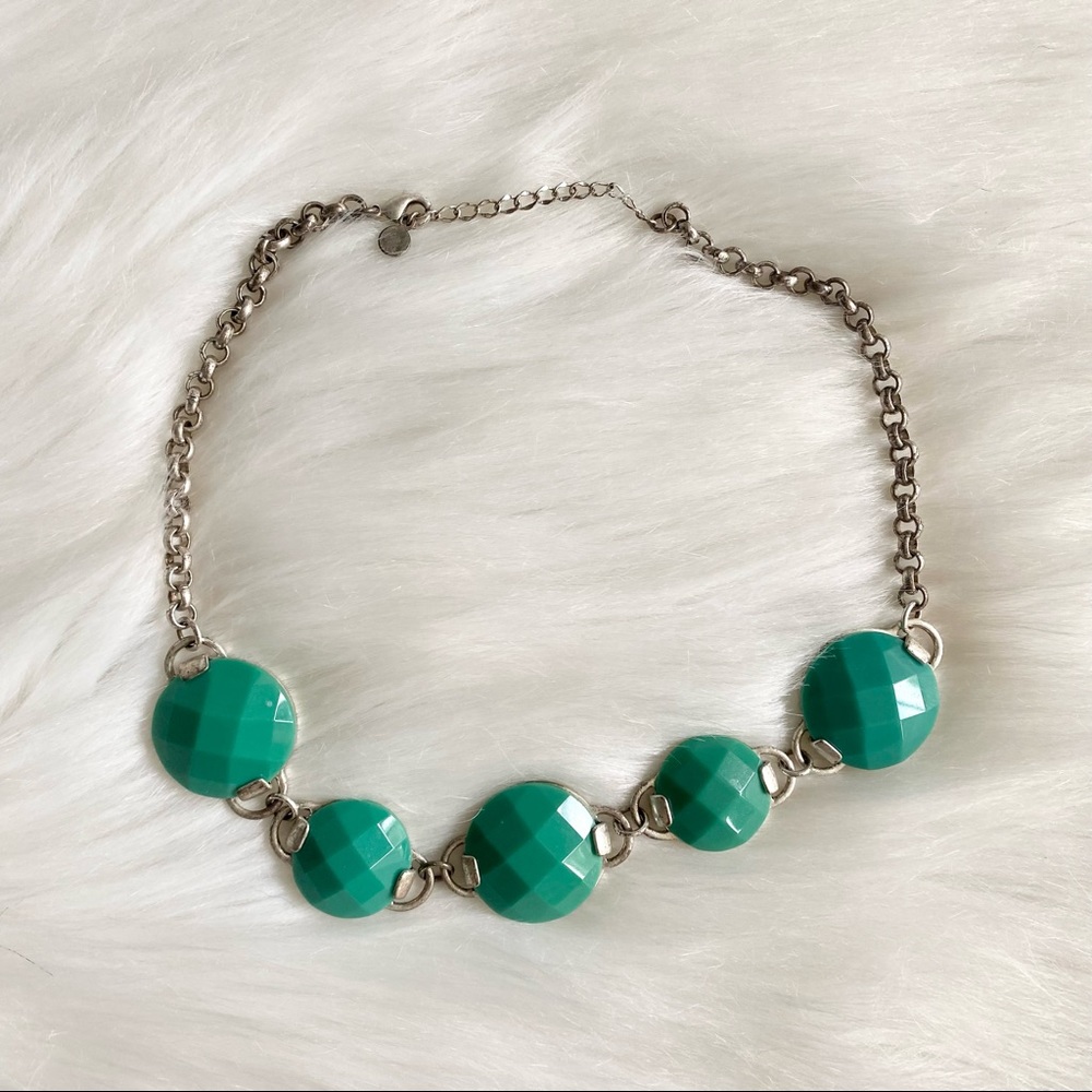 Necklace Costume Jewelry Acrylic Green